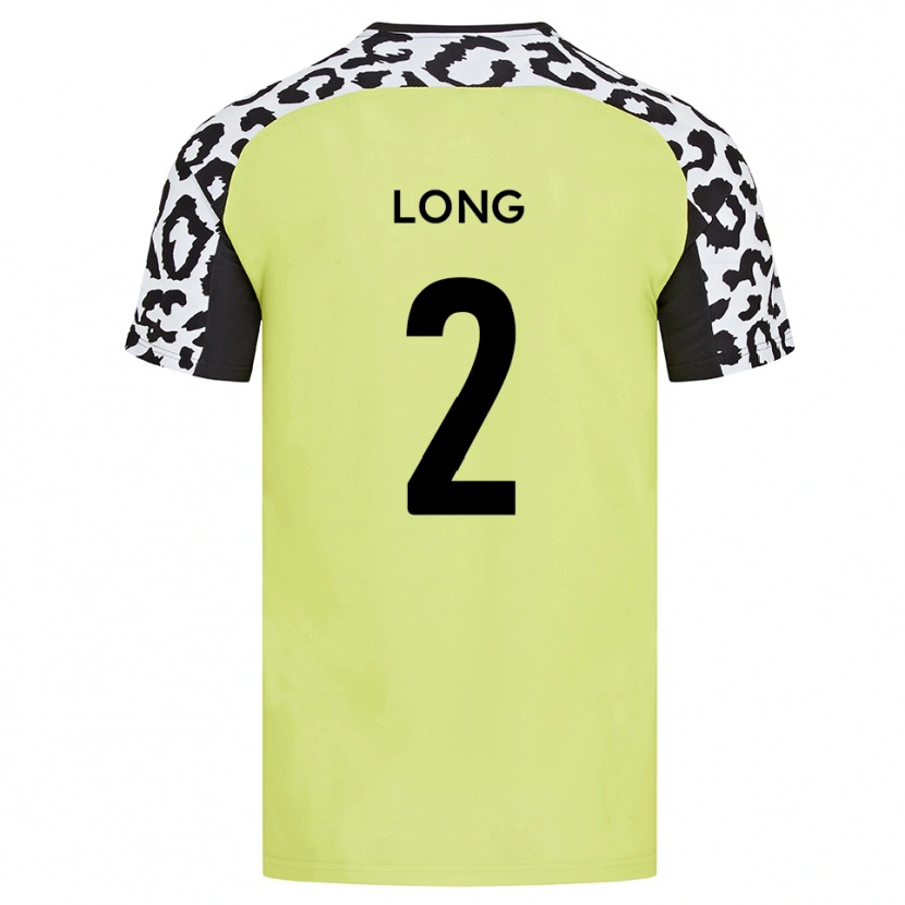 Danxen Men Sean Long #2 Fluorescent Yellow Home Jersey 2025/26 T-Shirt