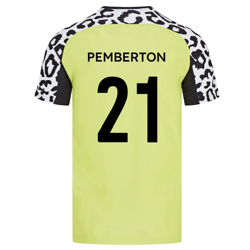 Danxen Men Tre Pemberton #21 Fluorescent Yellow Home Jersey 2025/26 T-Shirt