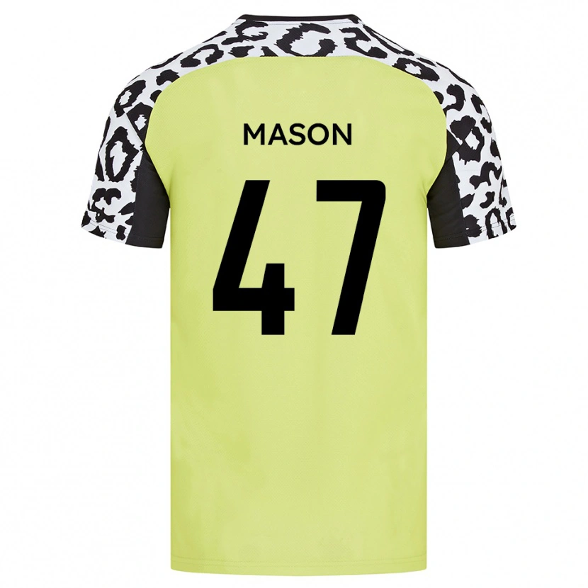 Danxen Men Preston Mason #47 Fluorescent Yellow Home Jersey 2025/26 T-Shirt