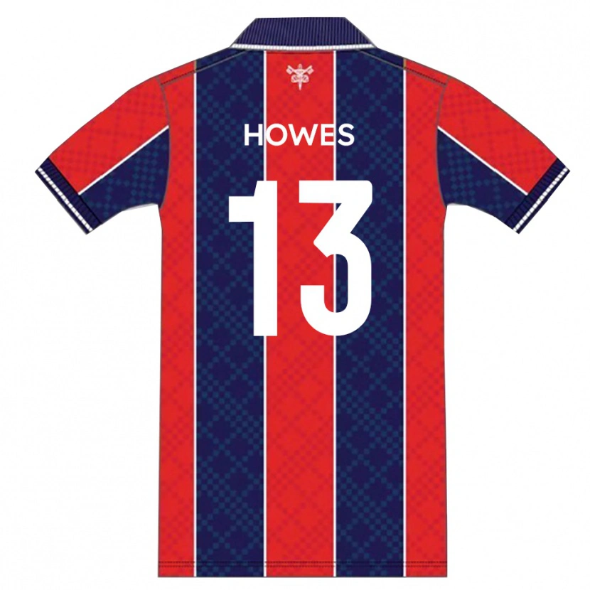 Danxen Men Sam Howes #13 Red Navy Home Jersey 2025/26 T-Shirt