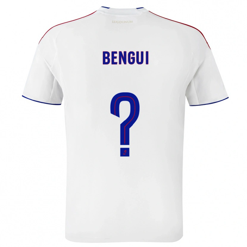 Danxen Men Justin Bengui #0 White Red Home Jersey 2025/26 T-Shirt
