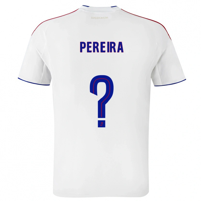 Danxen Men Mateo Pereira #0 White Red Home Jersey 2025/26 T-Shirt