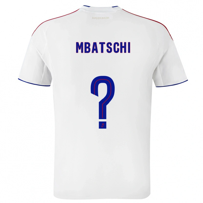 Danxen Men Prince Mbatschi #0 White Red Home Jersey 2025/26 T-Shirt