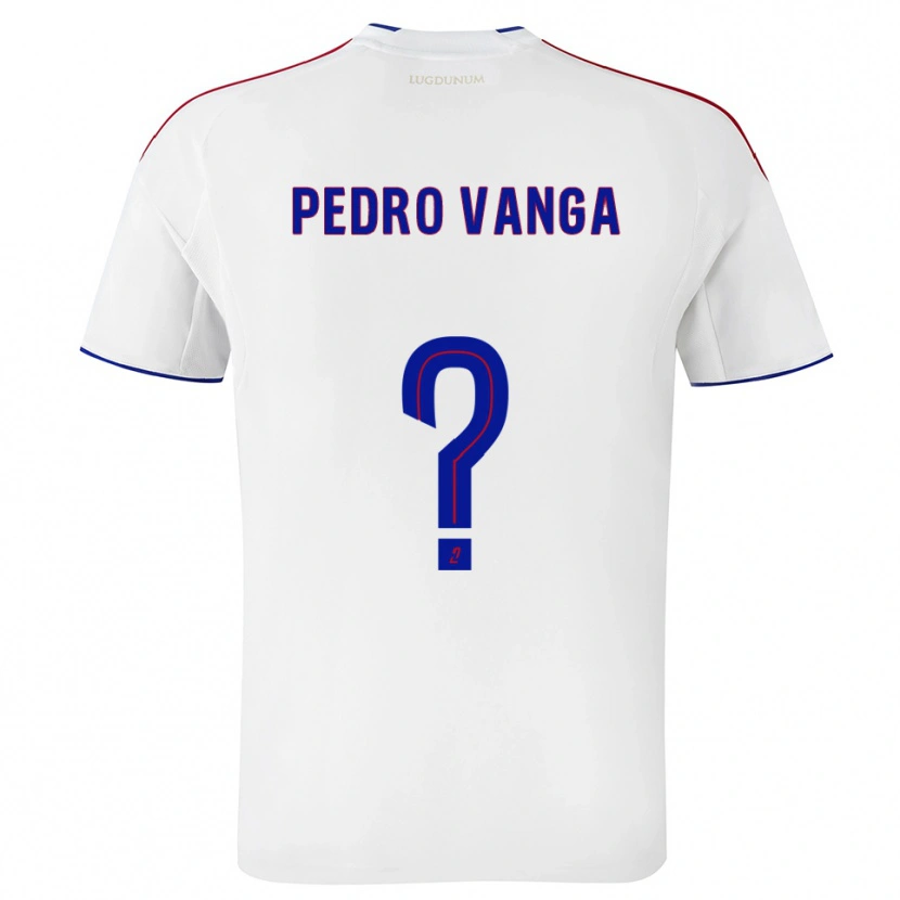 Danxen Men Emerson Pedro Vanga #0 White Red Home Jersey 2025/26 T-Shirt
