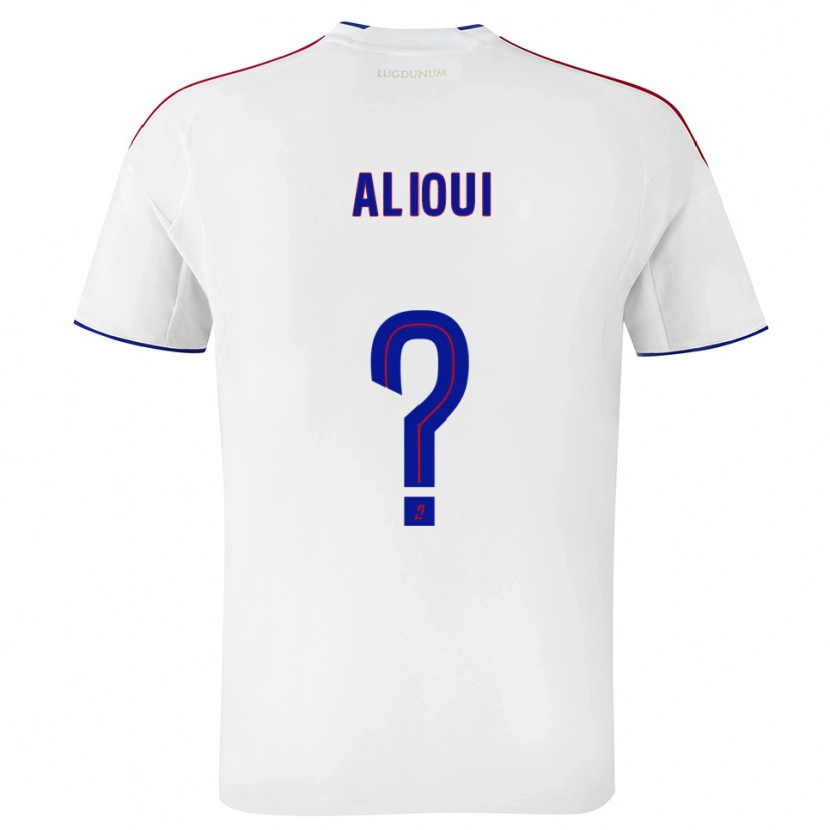 Danxen Men Adam Alioui #0 White Red Home Jersey 2025/26 T-Shirt