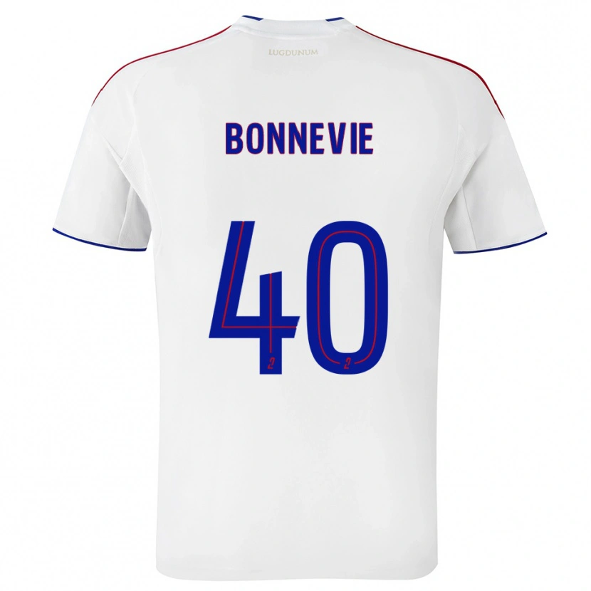 Danxen Men Kayne Bonnevie #40 White Red Home Jersey 2025/26 T-Shirt
