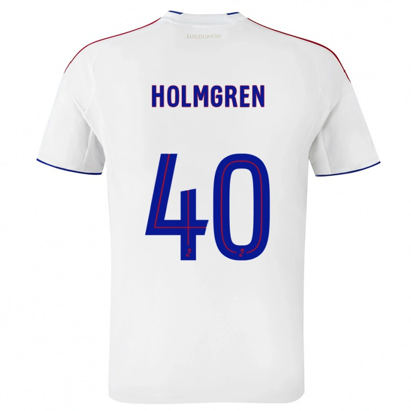 Danxen Men Emma Holmgren #40 White Red Home Jersey 2025/26 T-Shirt