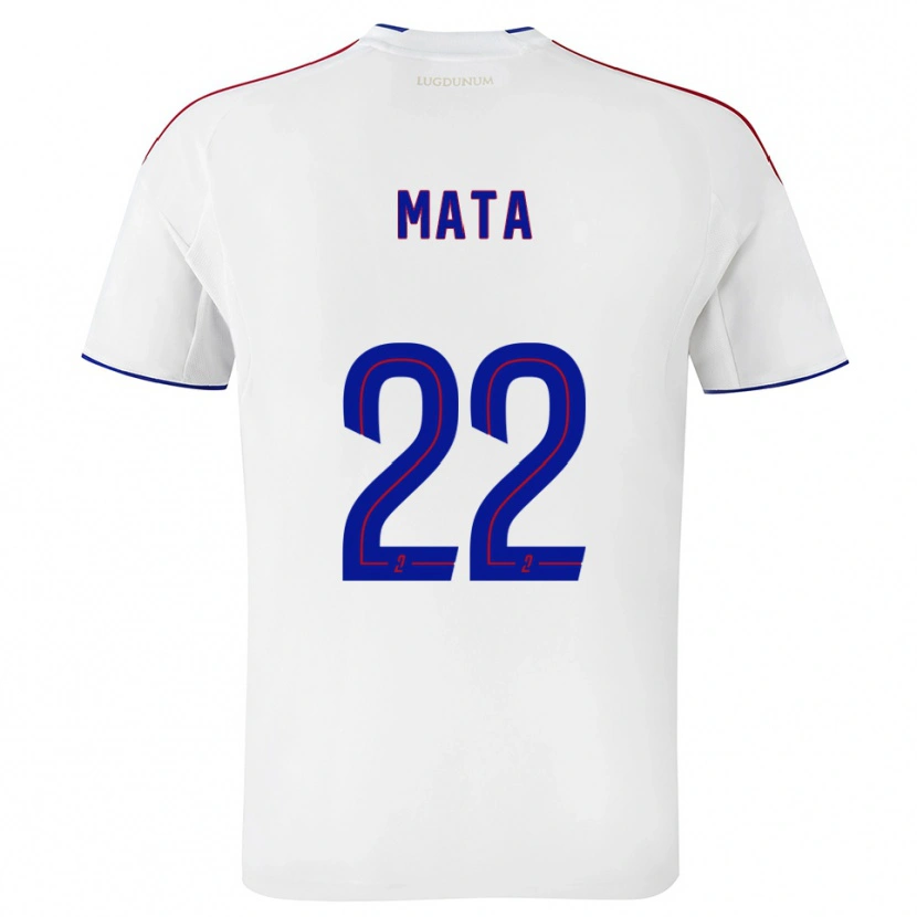 Danxen Men Clinton Mata #22 White Red Home Jersey 2025/26 T-Shirt