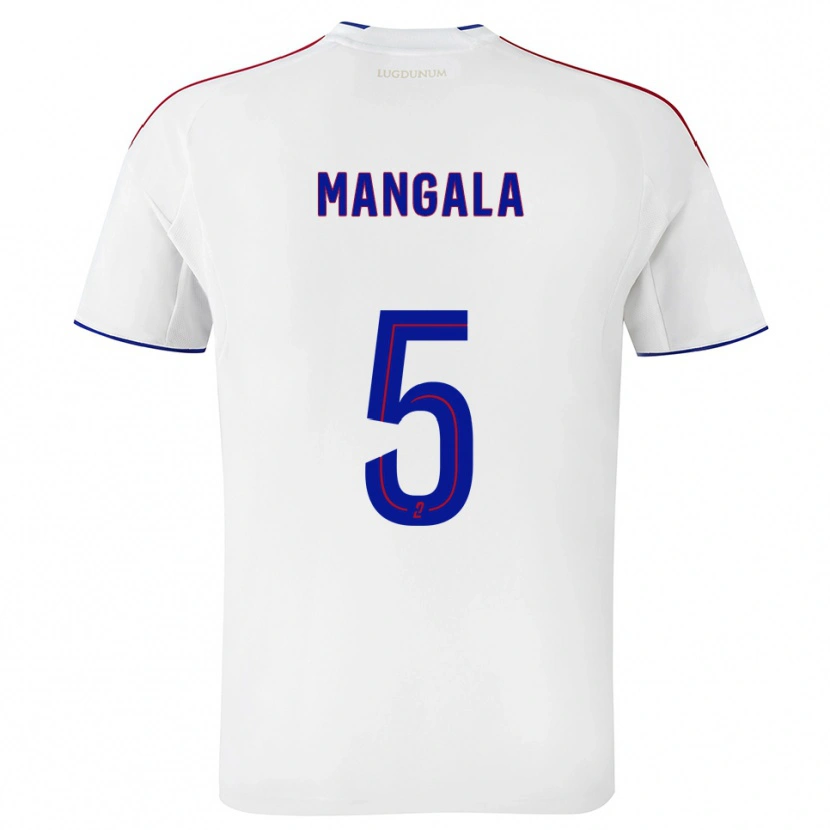 Danxen Men Orel Mangala #5 White Red Home Jersey 2025/26 T-Shirt
