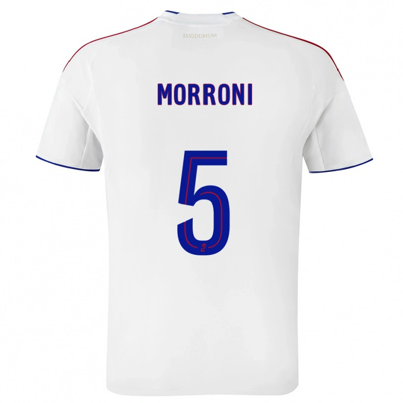 Danxen Men Perle Morroni #5 White Red Home Jersey 2025/26 T-Shirt