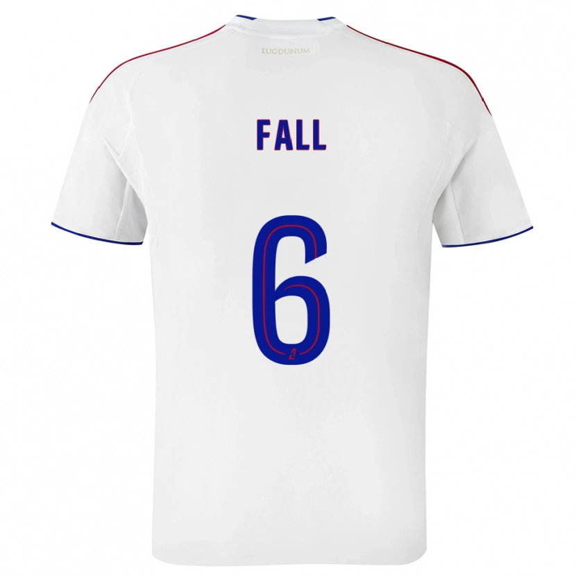 Danxen Men Fallou Fall #6 White Red Home Jersey 2025/26 T-Shirt