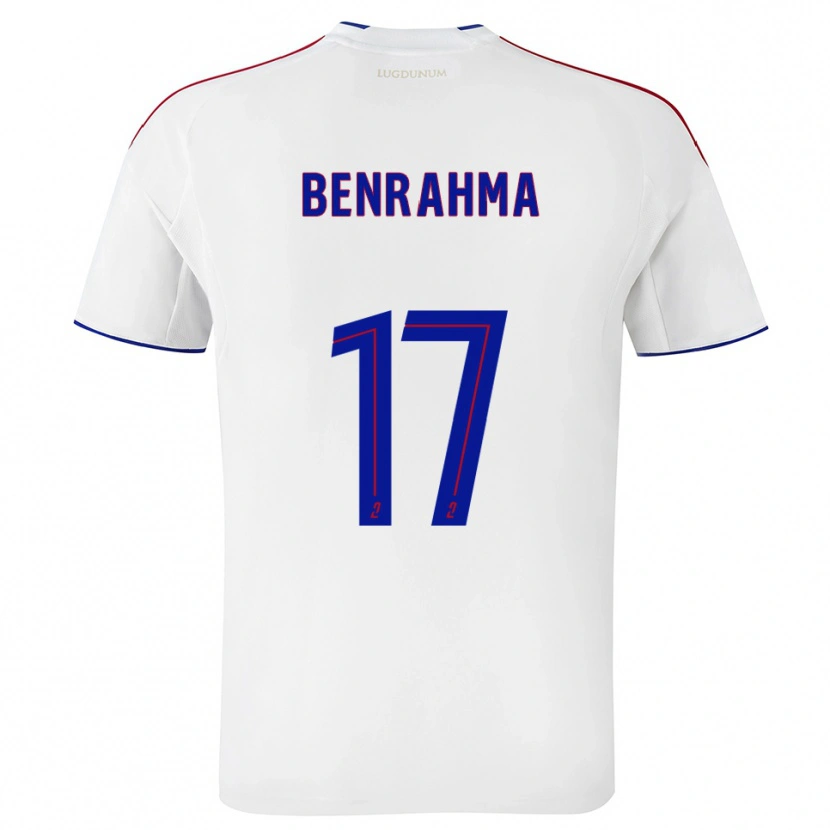 Danxen Men Said Benrahma #17 White Red Home Jersey 2025/26 T-Shirt