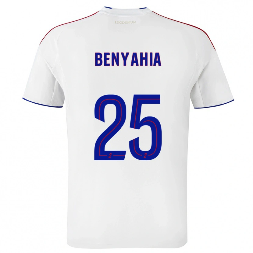 Danxen Men Inès Benyahia #25 White Red Home Jersey 2025/26 T-Shirt