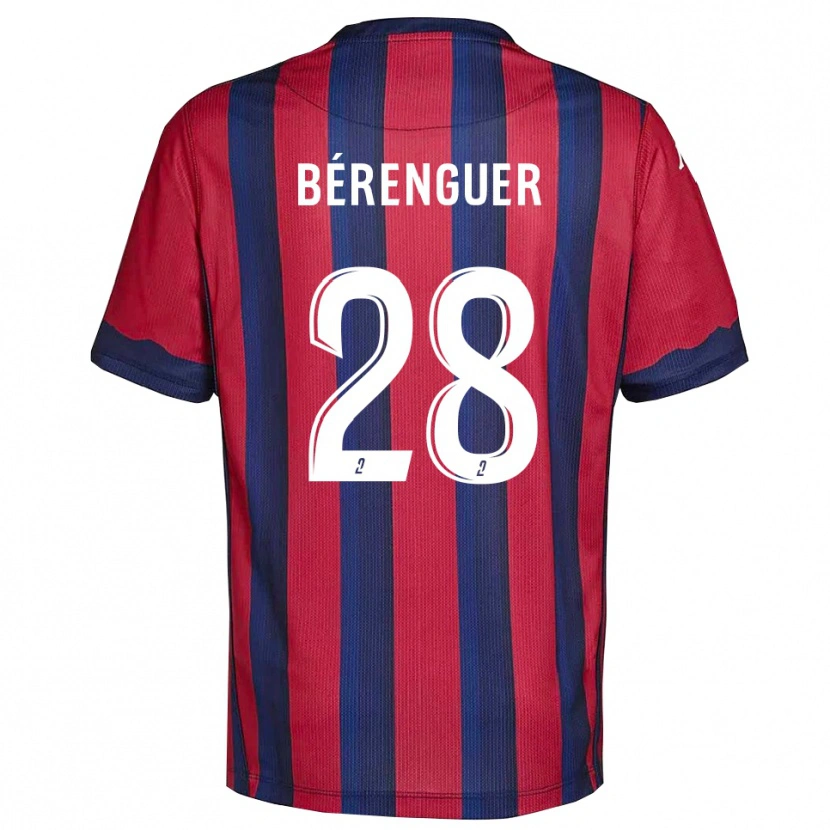 Danxen Men Camille Bérenguer #28 Burgundy Navy Home Jersey 2025/26 T-Shirt