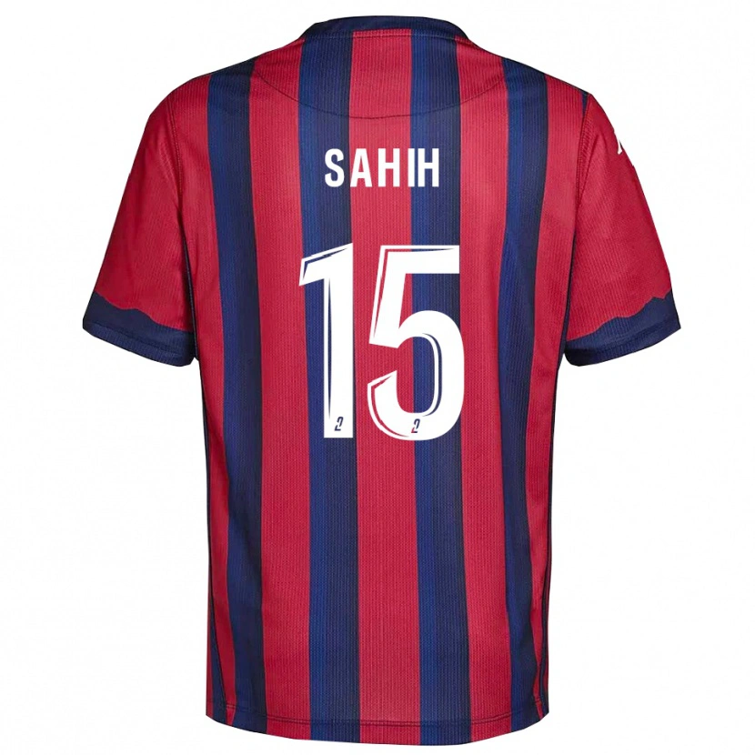 Danxen Men Yanis Sahih #15 Burgundy Navy Home Jersey 2025/26 T-Shirt