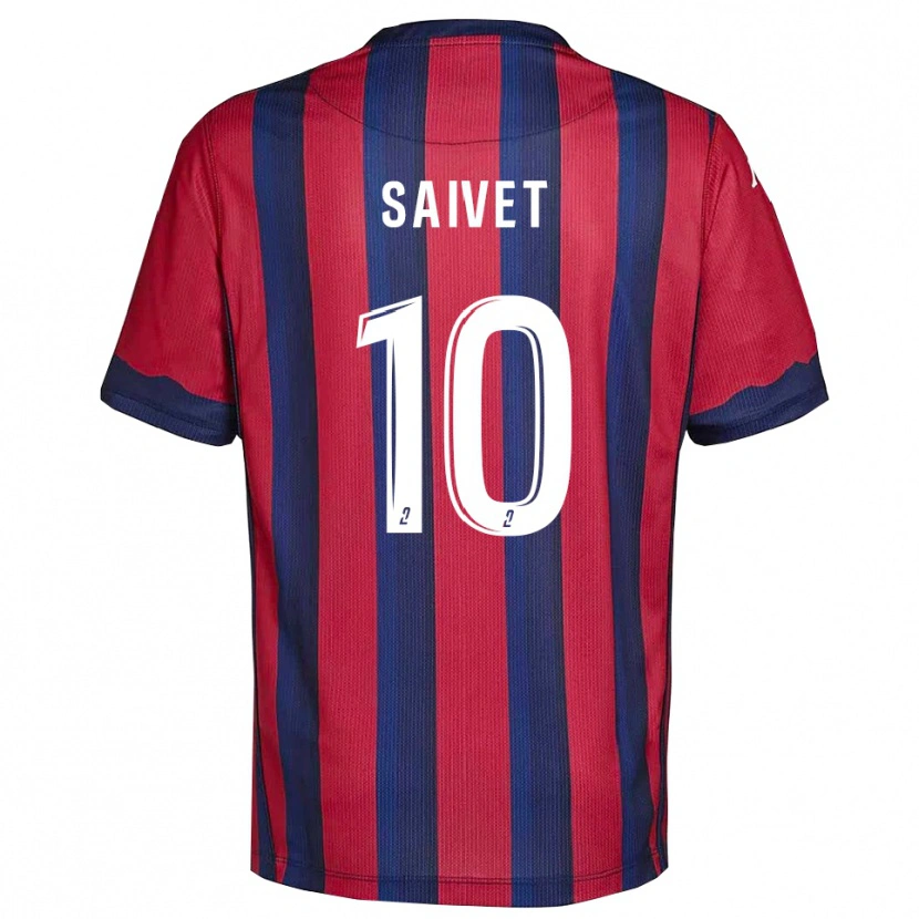 Danxen Men Henri Saivet #10 Burgundy Navy Home Jersey 2025/26 T-Shirt