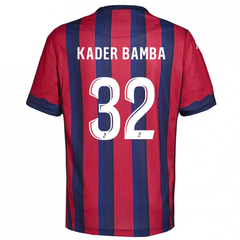 Danxen Men Abdoul Kader Bamba #32 Burgundy Navy Home Jersey 2025/26 T-Shirt