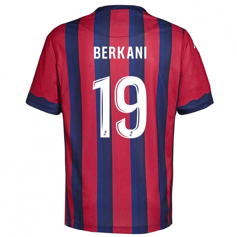 Danxen Men Stan Berkani #19 Burgundy Navy Home Jersey 2025/26 T-Shirt