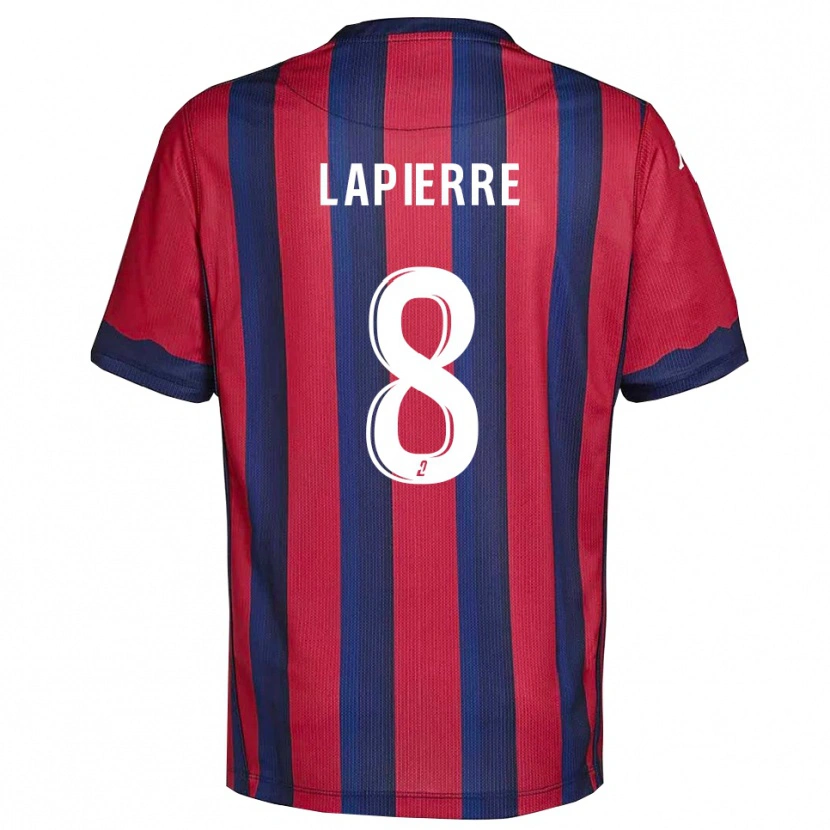 Danxen Men Mélody Lapierre #8 Burgundy Navy Home Jersey 2025/26 T-Shirt