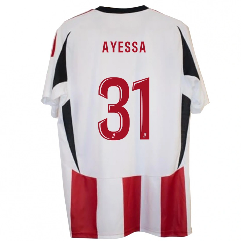 Danxen Men Jésah Ayessa #31 Red Blue Home Jersey 2025/26 T-Shirt