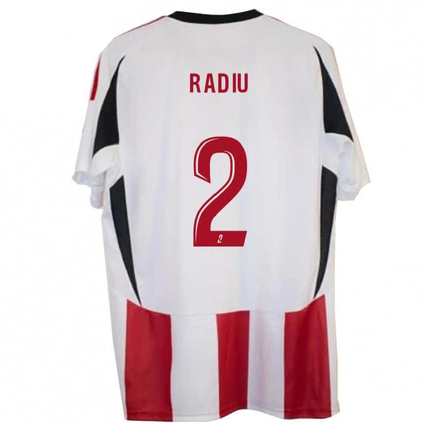 Danxen Men Tony Radiu #2 Red Blue Home Jersey 2025/26 T-Shirt