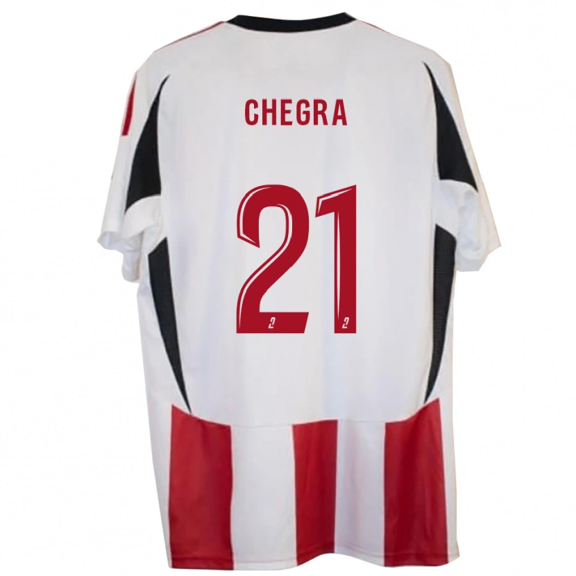 Danxen Men Ivane Chegra #21 Red Blue Home Jersey 2025/26 T-Shirt