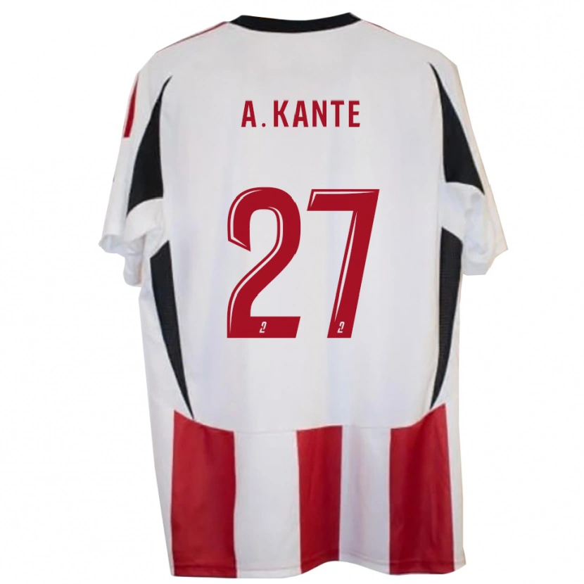 Danxen Men Abou Kanté #27 Red Blue Home Jersey 2025/26 T-Shirt
