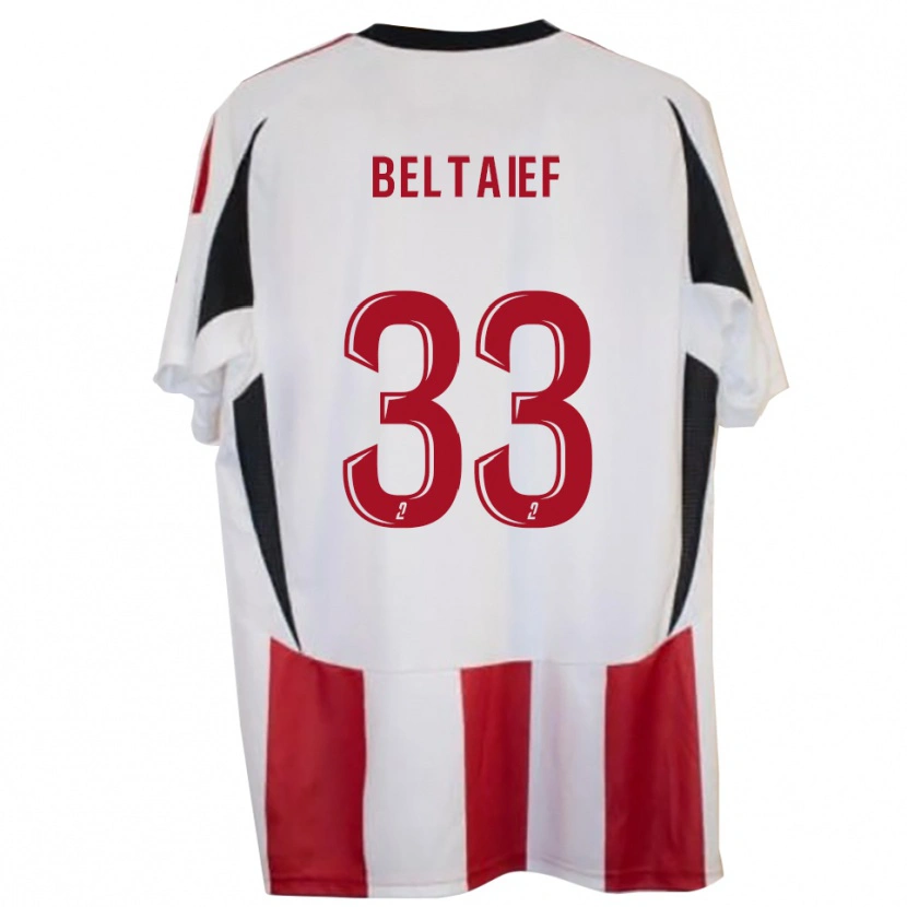 Danxen Men Zyed Beltaief #33 Red Blue Home Jersey 2025/26 T-Shirt
