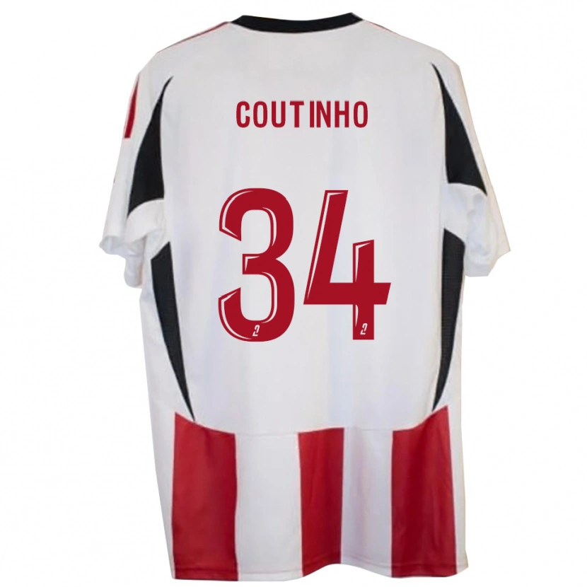Danxen Men Ricardo Coutinho #34 Red Blue Home Jersey 2025/26 T-Shirt