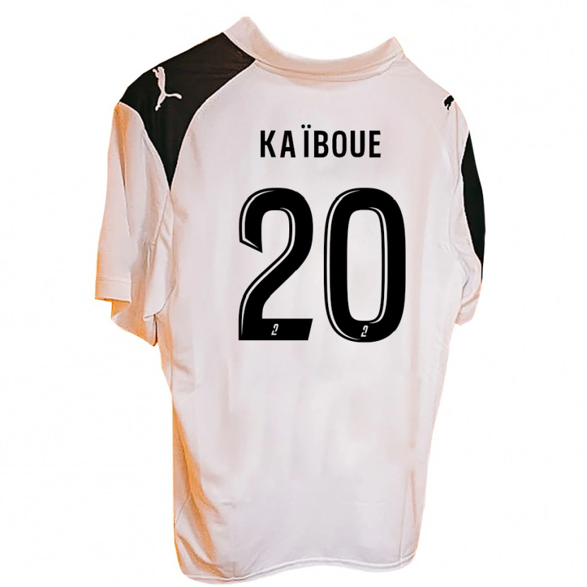 Danxen Men Kylian Kaïboue #20 Black White Home Jersey 2025/26 T-Shirt