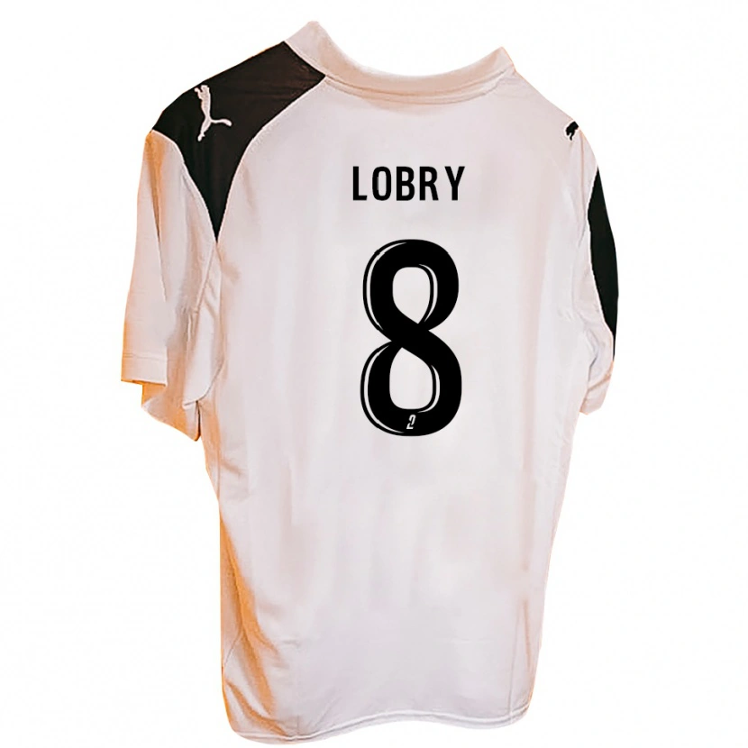 Danxen Men Victor Lobry #8 Black White Home Jersey 2025/26 T-Shirt