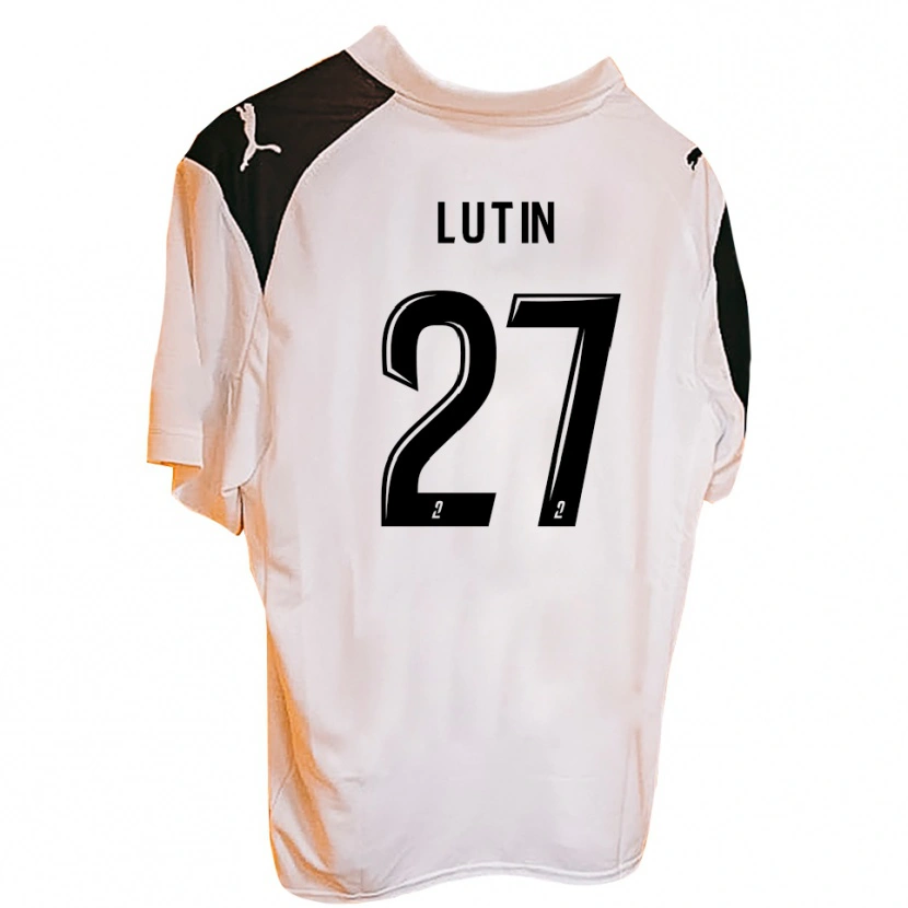 Danxen Men Rayan Lutin #27 Black White Home Jersey 2025/26 T-Shirt