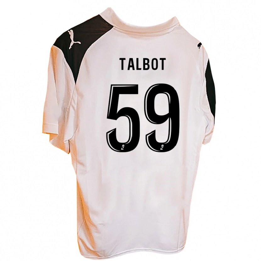 Danxen Men Nathan Talbot #59 Black White Home Jersey 2025/26 T-Shirt