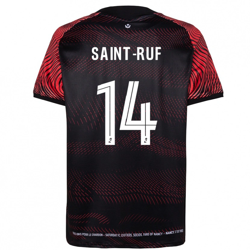 Danxen Men Nicolas Saint-Ruf #14 White Red Home Jersey 2025/26 T-Shirt