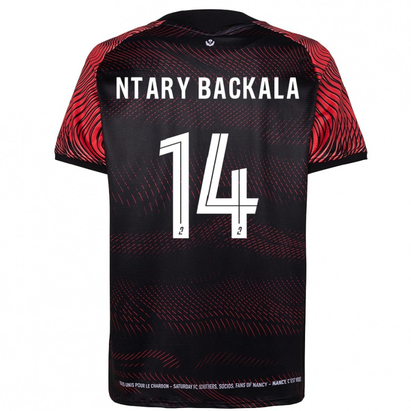 Danxen Men Jordy Ntary Backala #14 White Red Home Jersey 2025/26 T-Shirt