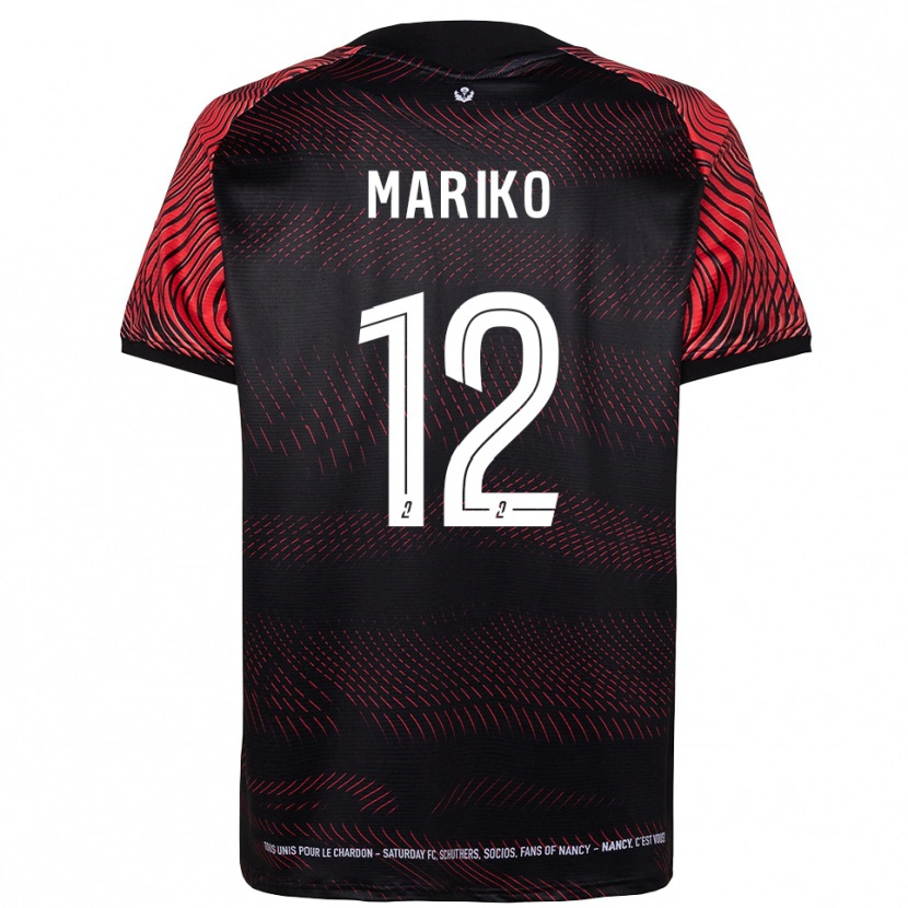 Danxen Men Lamine Mariko #12 White Red Home Jersey 2025/26 T-Shirt
