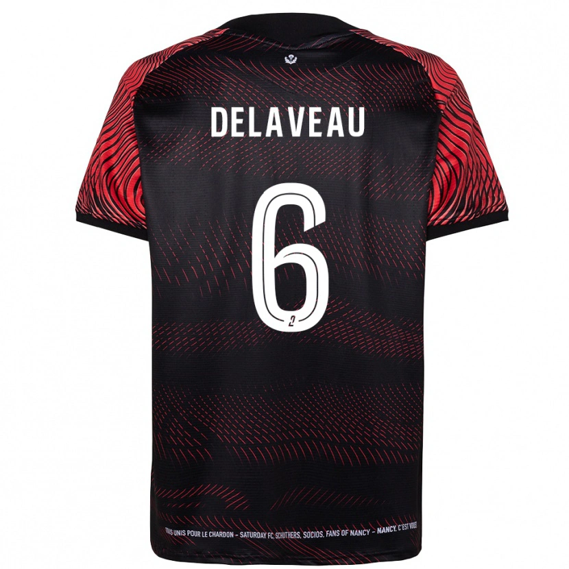 Danxen Men Yanis Delaveau #6 White Red Home Jersey 2025/26 T-Shirt
