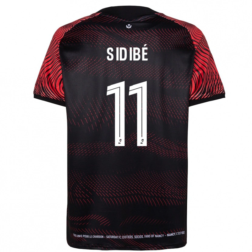 Danxen Men Oumar Sidibé #11 White Red Home Jersey 2025/26 T-Shirt