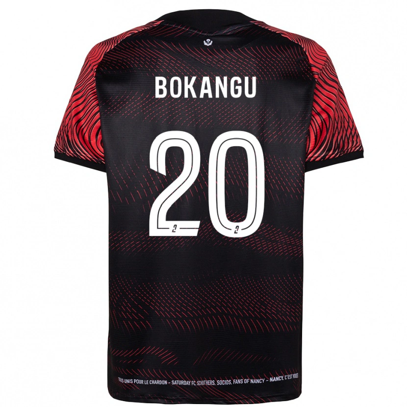 Danxen Men Brandon Bokangu #20 White Red Home Jersey 2025/26 T-Shirt