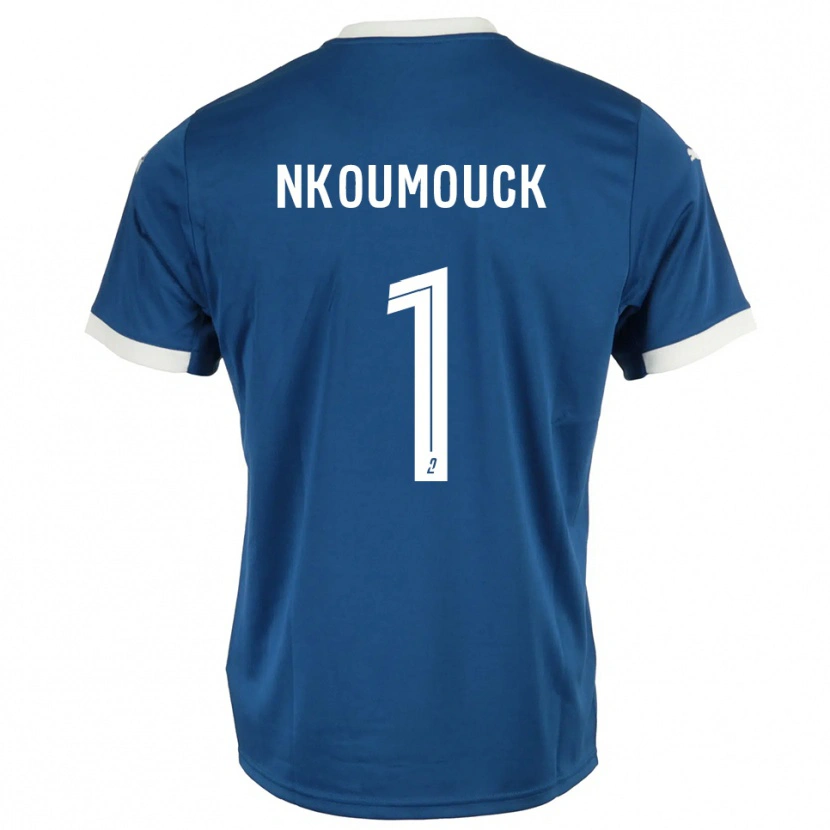 Danxen Men Marc-Anthony Nkoumouck #1 Blue White Home Jersey 2025/26 T-Shirt