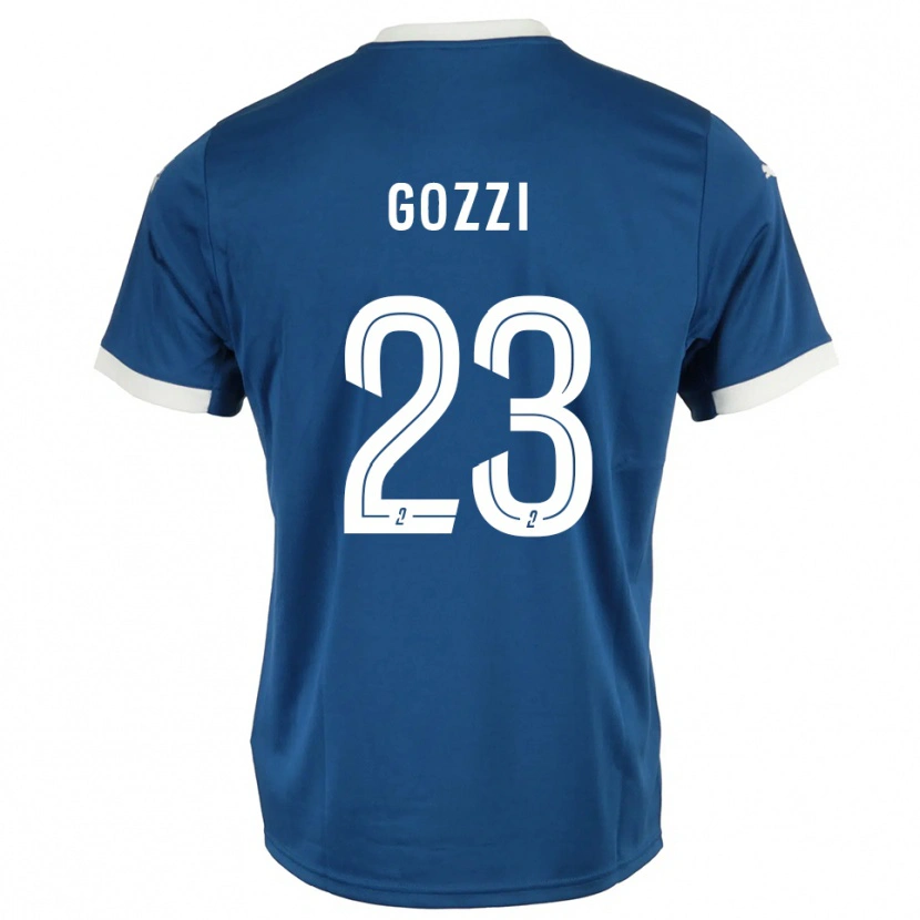 Danxen Men Paolo Gozzi #23 Blue White Home Jersey 2025/26 T-Shirt