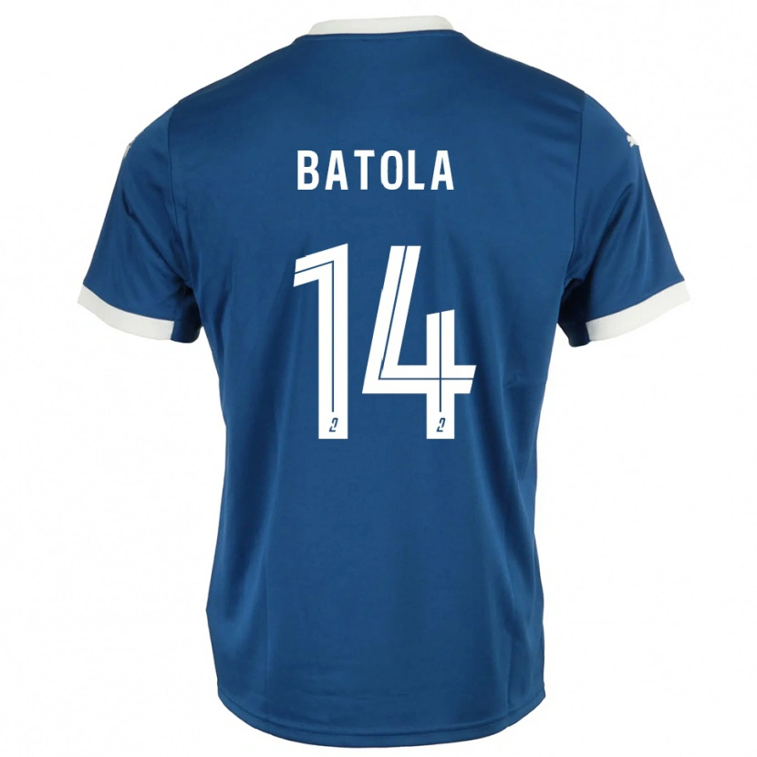 Danxen Men Christ Batola #14 Blue White Home Jersey 2025/26 T-Shirt