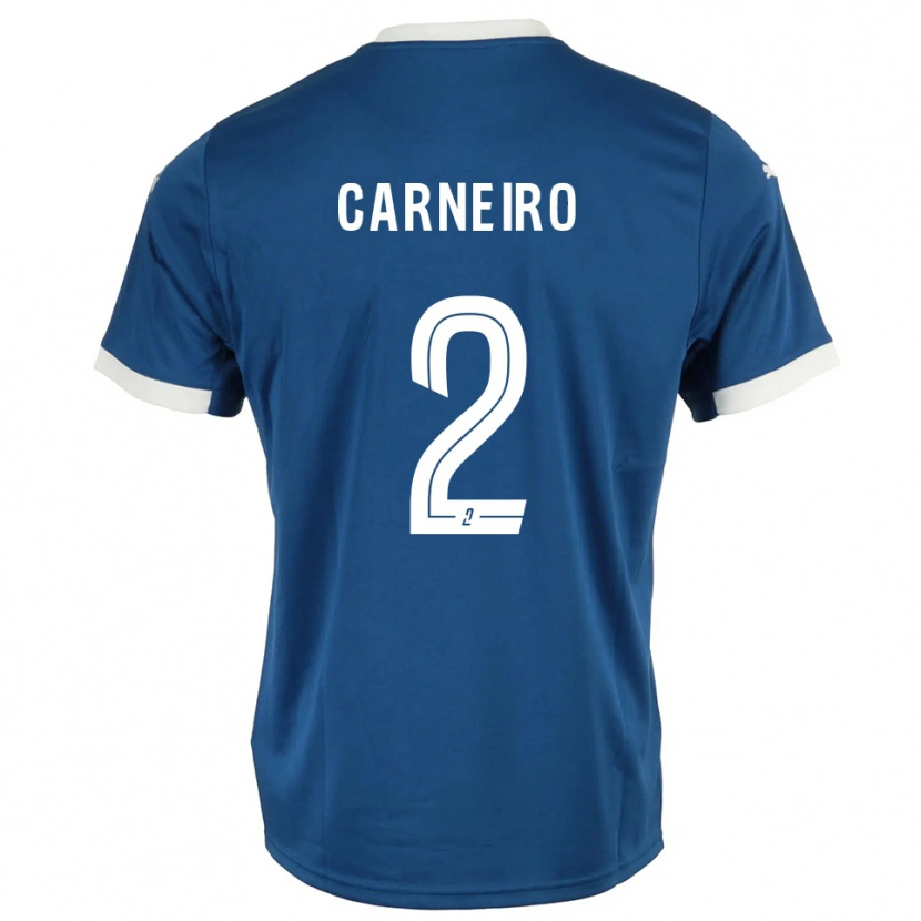 Danxen Men Enisio Carneiro #2 Blue White Home Jersey 2025/26 T-Shirt