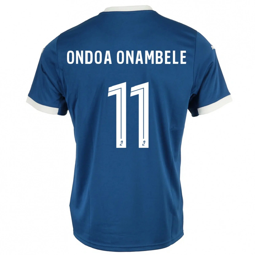 Danxen Men Fred Ondoa Onambele #11 Blue White Home Jersey 2025/26 T-Shirt