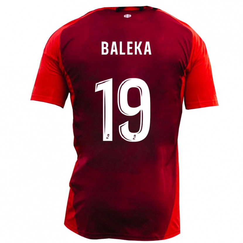 Danxen Men Randy Baleka #19 Red Burgundy Home Jersey 2025/26 T-Shirt