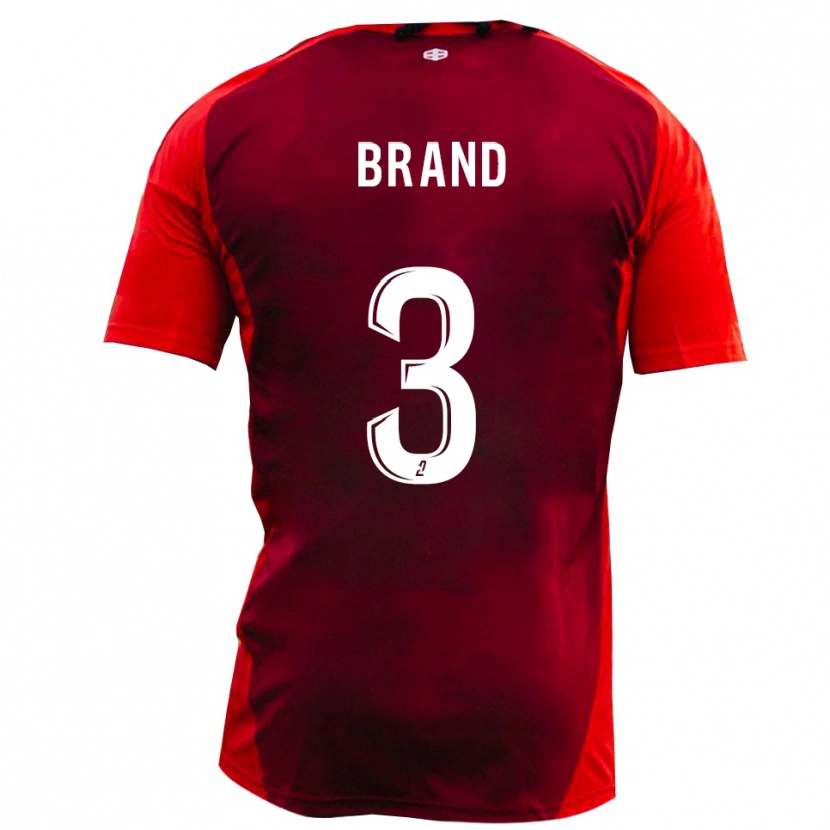 Danxen Men Robin Brand #3 Red Burgundy Home Jersey 2025/26 T-Shirt