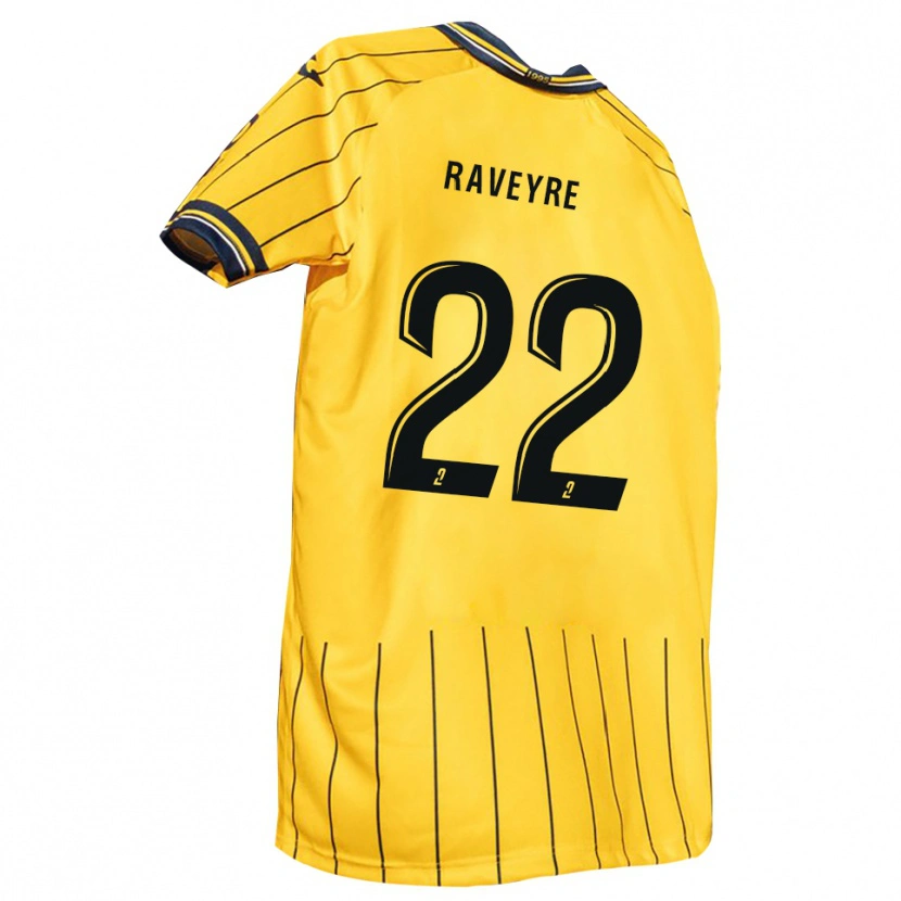 Danxen Men Noah Raveyre #22 Yellow Navy Home Jersey 2025/26 T-Shirt