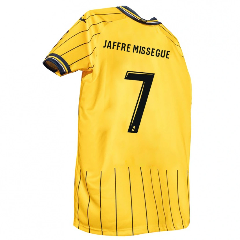 Danxen Men Lenny Jaffre Missegue #7 Yellow Navy Home Jersey 2025/26 T-Shirt