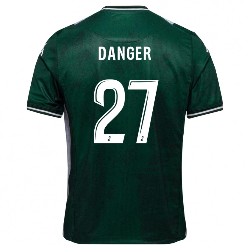 Danxen Men Bradley Danger #27 Green White Home Jersey 2025/26 T-Shirt