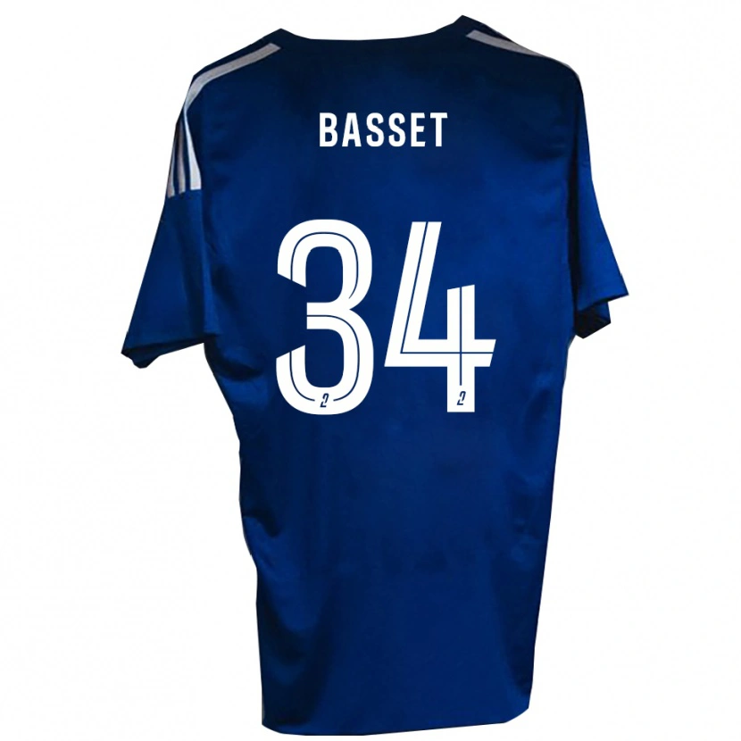 Danxen Men Donovan Basset #34 Blue White Home Jersey 2025/26 T-Shirt